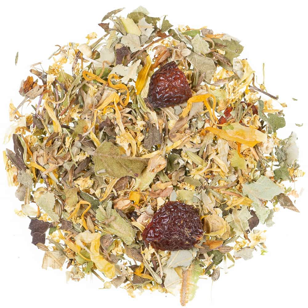 Lose Teemischung Kräutertee Hatschi mit Blüten, Kräutern und Gewürzen