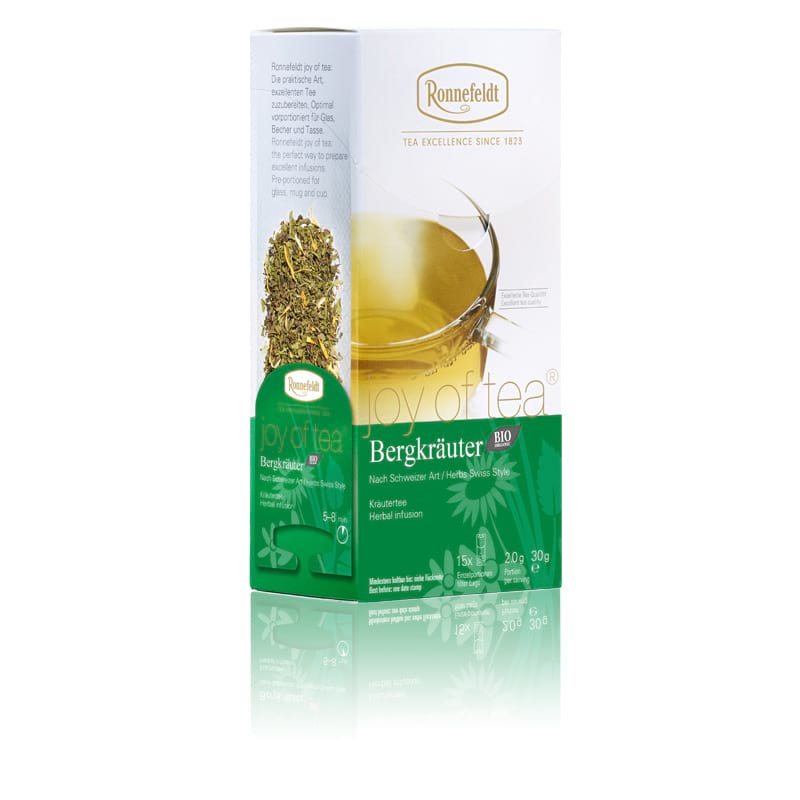 Packung Joy of Tea® Bio Bergkräuter