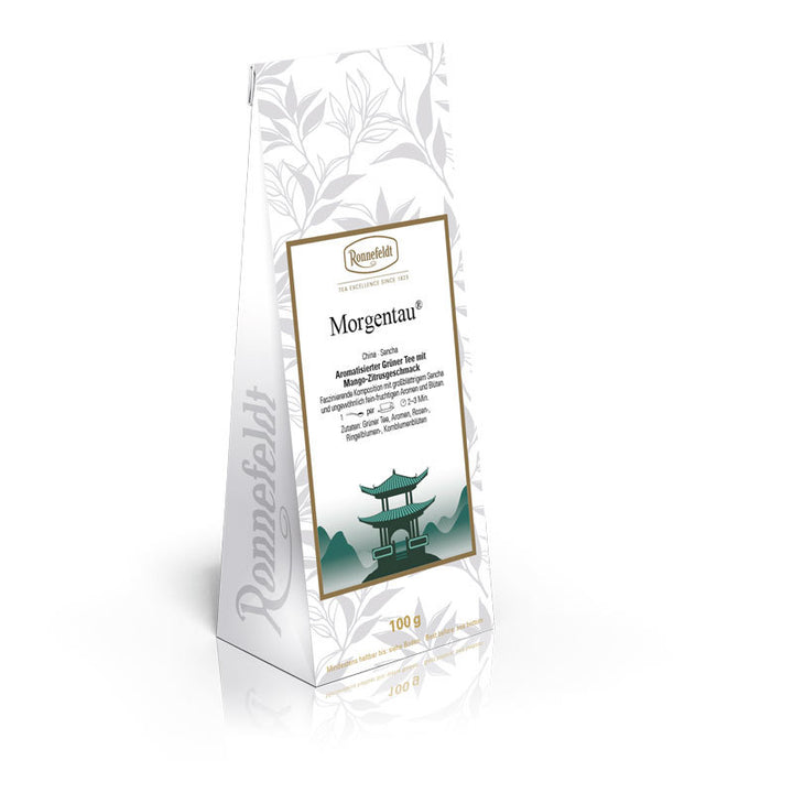 Morgentau® – Grüner Tee mit Mango-Zitrusnote (Ronnefeldt)