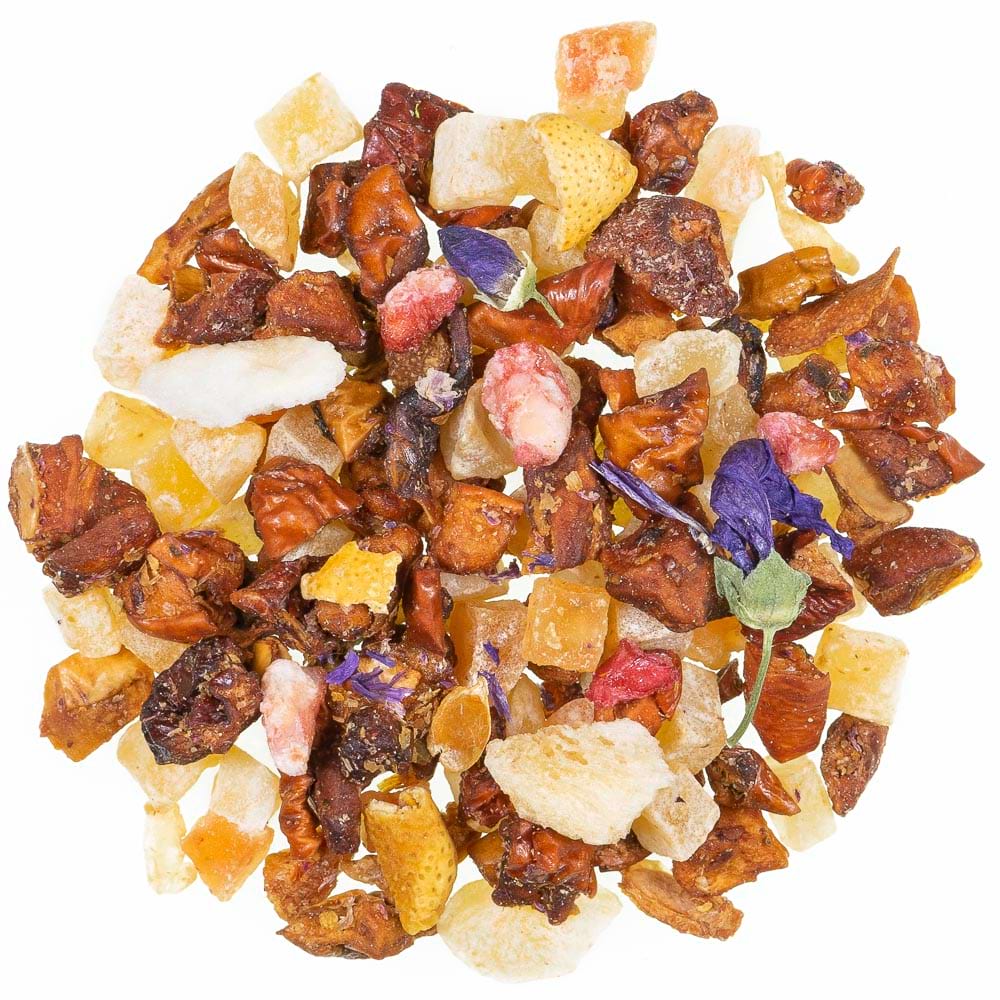 Orientalische Kostbarkeiten – Fruchtiger Früchtetee mit Lychee & Zitrone