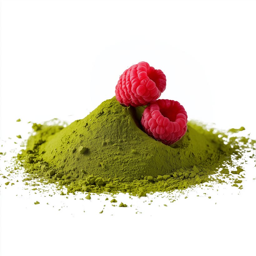 Matcha Pulver mit Himbeere für Matcha Latte und Iced Matcha