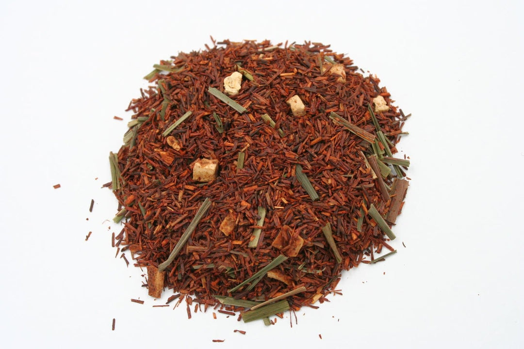Lose Teemischung Rooibostee Rooibusch-Lemon mit Zitronenschalen und Lemongras