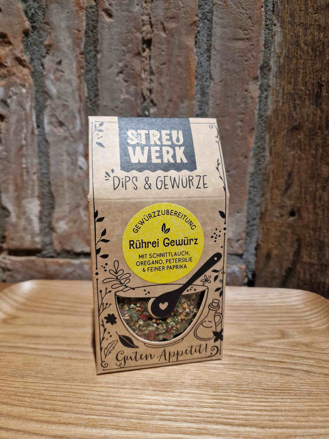 Streuwerk Rührei Gewürz – Gewürzzubereitung in der Verpackung