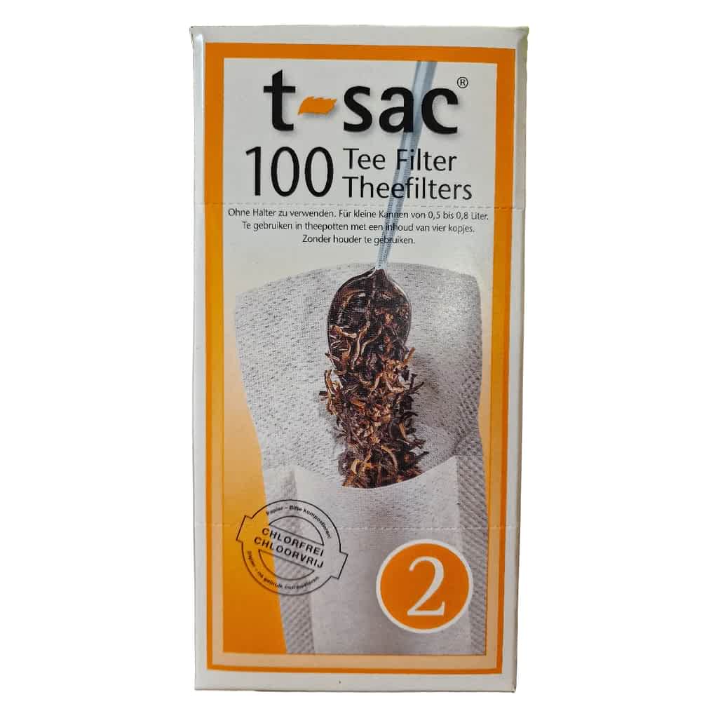 t-sac Teefilter Größe 2 für Tassen und kleine Teekannen