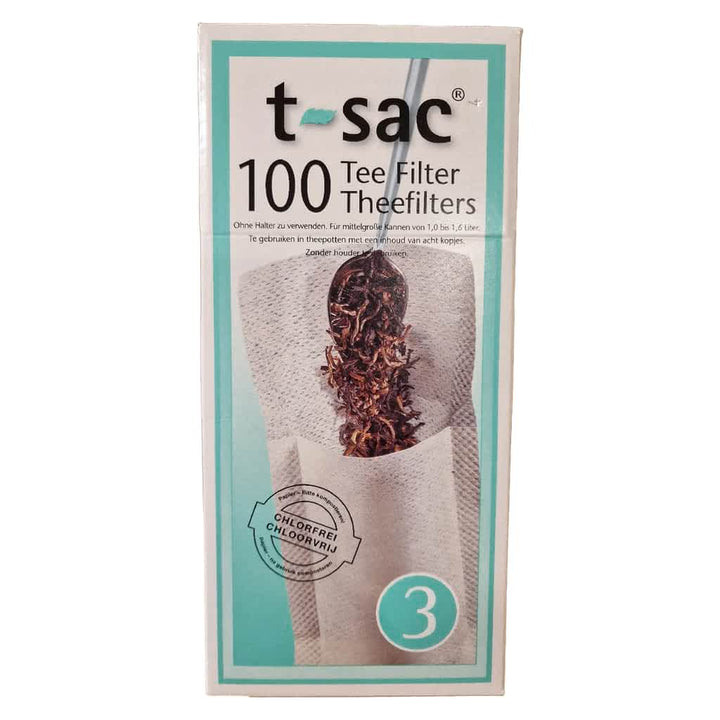 t-sac Teefilter Größe 3 für mittelgroße Teekannen