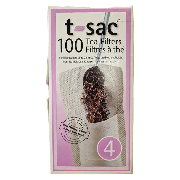 t-sac Teefilter Größe 4 für große Teekannen