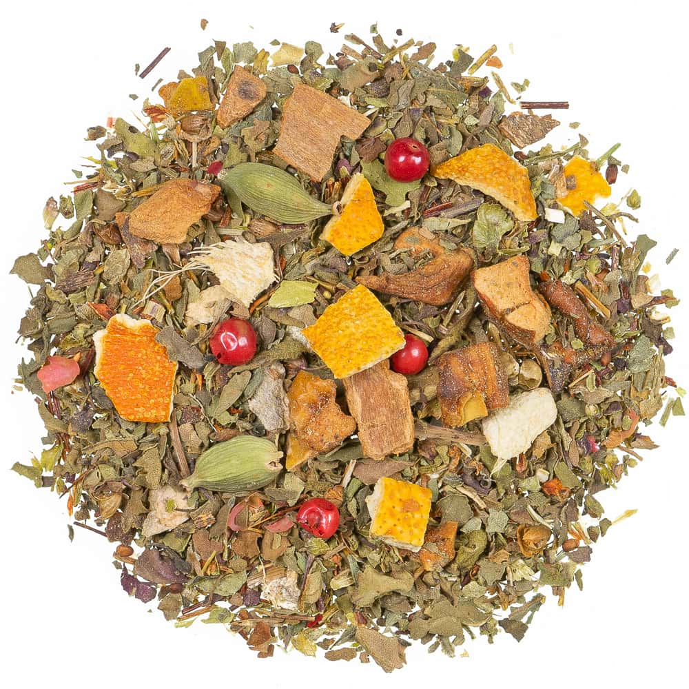Lose Teemischung Tulsi Orange Ingwer
